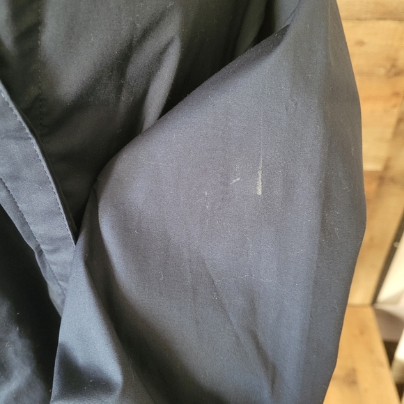 Riders Lee Navy blue button down shirt! 3x - Picture 5 of 7